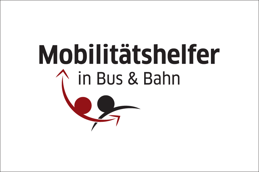 Das Logo für das Begleitserviceangebot - Mobilitätshelfer in Bus & Bahn