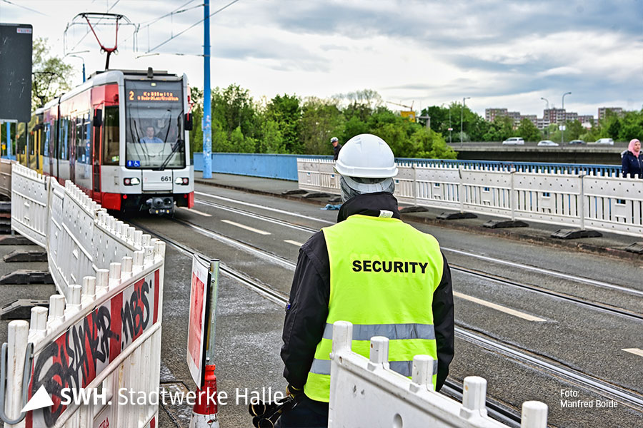 Radfahrer, bitte absteigen!