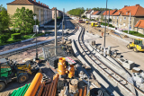 Arbeiten auf Westseite schreiten voran