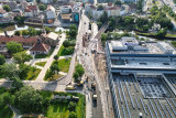 Straßenbahnen rollen bald über neue Brücke und die Baustelle wandert weiter