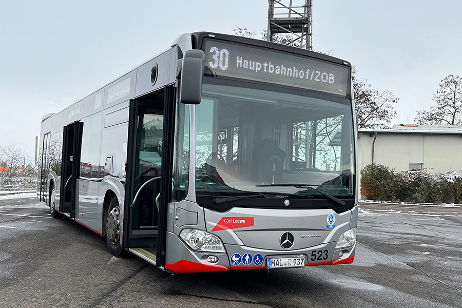 Bauarbeiten in der Liebenauer Straße