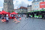 Stadtwerke Halle beim Umwelttag am 22. Juni auf dem Marktplatz