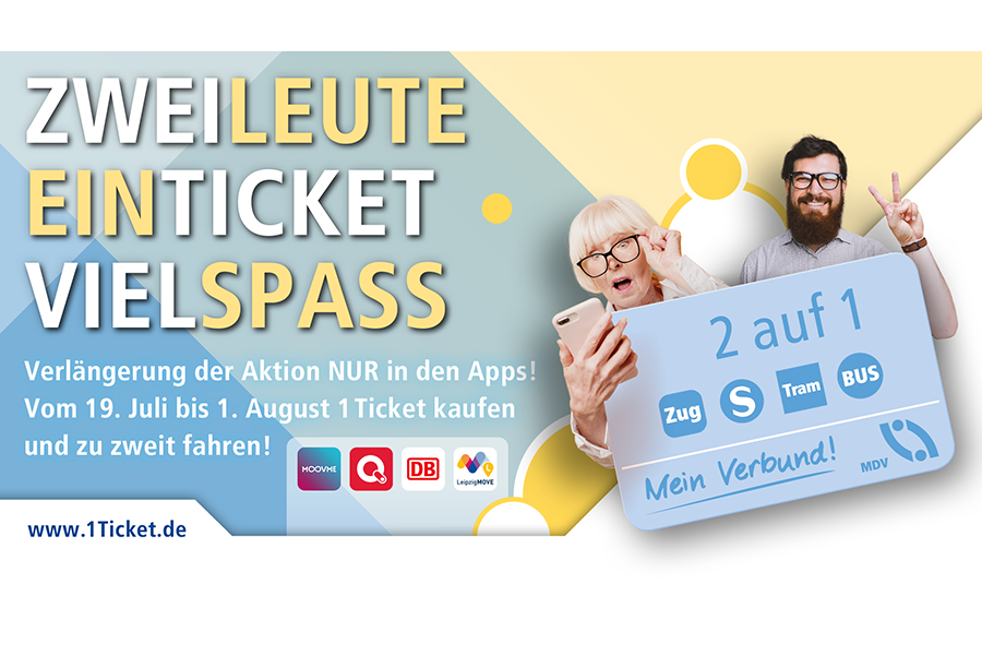 Werbeanzeige für die Aktion
