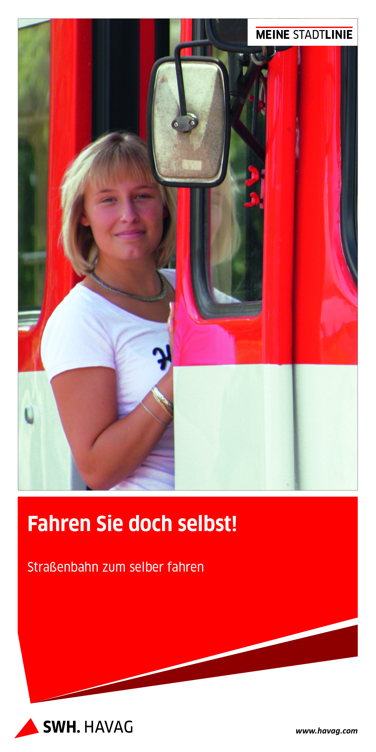 Titelblatt Infobroschüre Straßenbahn selberfahren
