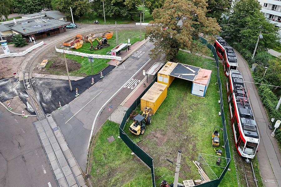 Baustelle.