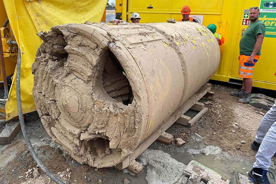 Tunnelbohrer.