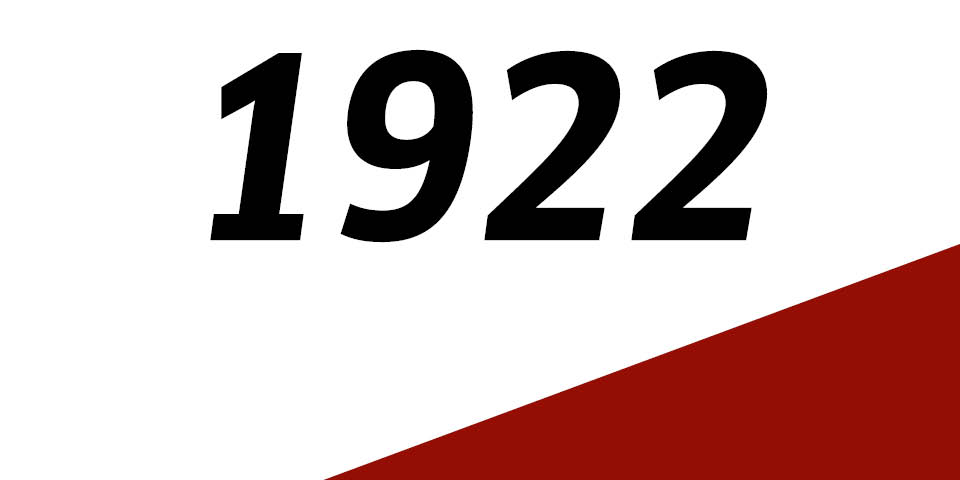 Das Jahr 1922