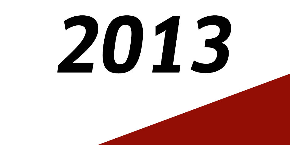 Das Jahr 2013