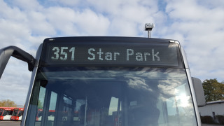 Ab Montag bringt die Buslinie 351 Fahrgäste zum Starpark.