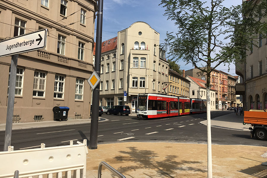 Große Steinstraße nach Umbau.