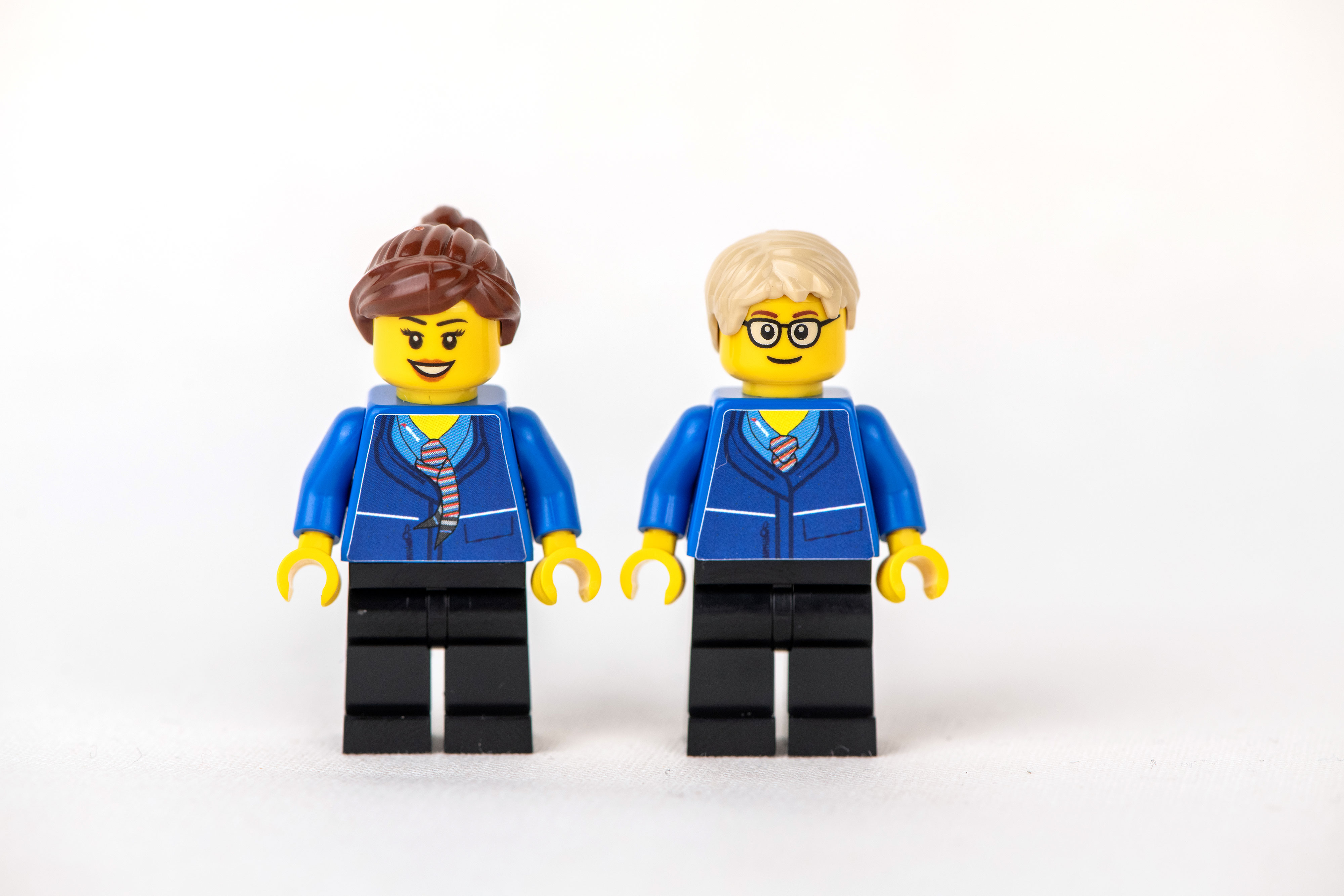 Minifiguren aus LEGO® Komponenten
