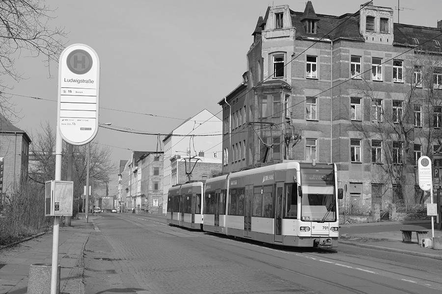 Böllberger Weg Süd vor Umbau.