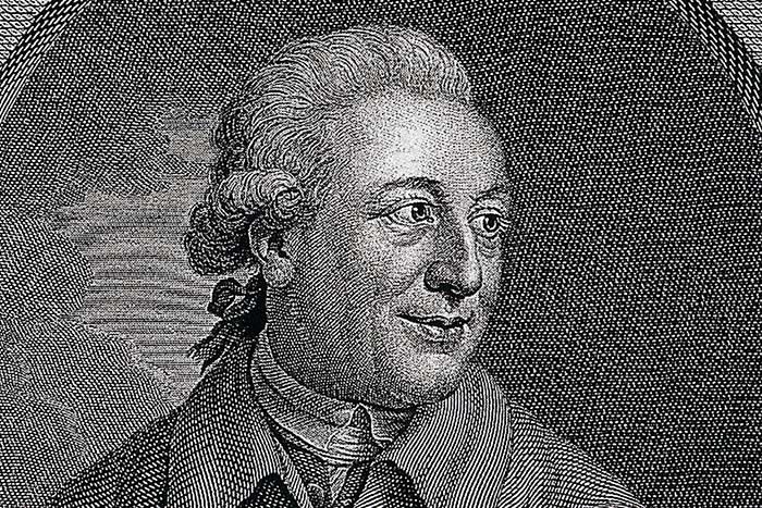 Johann Reinhold Forster, Kupferstich von Johann Friedrich Bause