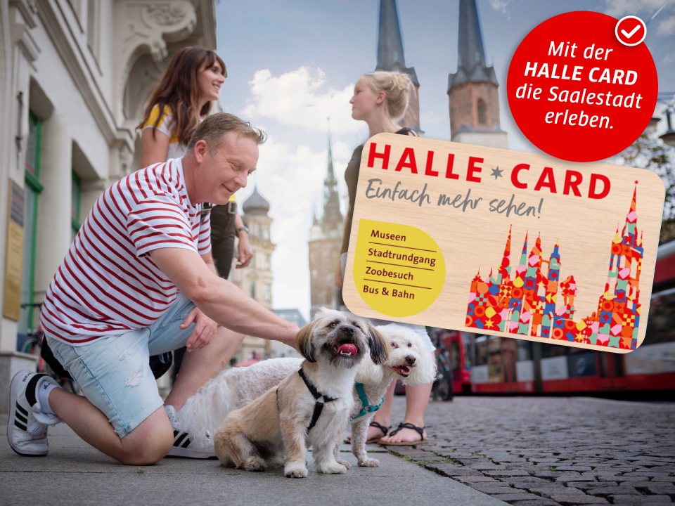 Die HALLE CARD für Touristen.